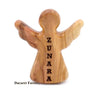 Customized Guardian Angel | Personalized Engraving | Handheld Prayer Angel, Olive Wood |Palm Comfort Figurine| Stress, Worry and Anxiety| Baptismal Gift| New Born Baby, Birthday and Gender Reveal| Adult and Senior Gifts| New Favor
